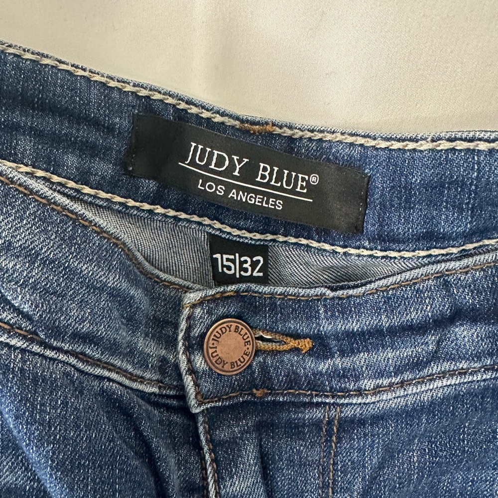 Judy blue women’s 15/32 straight fit denim jeans - Picture 8 of 9
